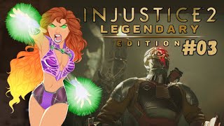 Starfire vs Deadshot  INJUSTICE 2 LEGENDARY EDITION 03 [upl. by Imelida]