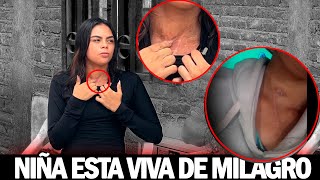 NIÑA SOBREVIVIO DE MILAGRO A 1 IMPACTO DE BALA EN EL CUELLO testimonio de vida [upl. by Ellatsirhc]