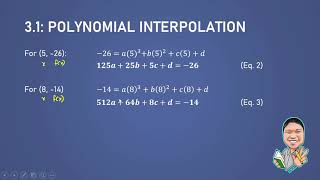 31 Polynomial Interpolation [upl. by Tabbie]