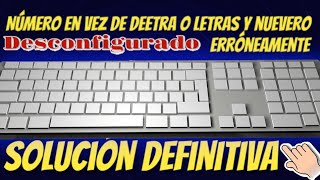 Solución✅️ Mi Teclado Escribe Números En Lugar De Letras✅️ 2024 [upl. by Dwaine]