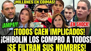 BOMB4 VILLANUEVA FILTRA ENTREGA DE MILLONES DE CHIBOLIN A FISCALÍA Y SU PACTO CON FAMOSOS FISCALES [upl. by Jari]