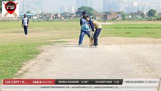 Live Cricket Match  Weekday Champions vs 235 CRPF  Noida   11Oct24 0655 AM 20  Cricket Poin [upl. by Aliab]