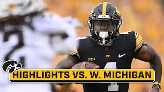 Western Michigan at Iowa  Highlights  Big Ten Football  Sept 16 2023 [upl. by Neersan]