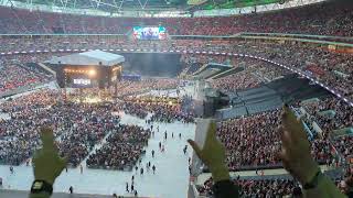 Saraya Entrance at AEW ALL IN Wembley [upl. by Eirahs]