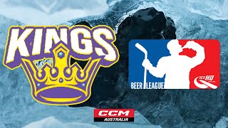 Kings v Bumble Bees  A  1st February  IceHQ Beer League ice hockey [upl. by Akeret]