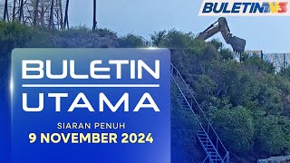 Israel Semakin Mengganas Di Lubnan Pagar Pengaman PBB Dimusnahkan  Buletin Utama 9 November 2024 [upl. by Oigolue]