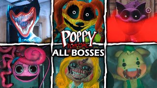 Poppy Playtime Chapter 1 2 3  ALL BOSSES [upl. by Assenahs]