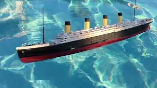 Titanic Model TEST with FAILS  1570 Revell Titanic Sinking Model  Sucess and Failures Summer 2022 [upl. by Sommer]