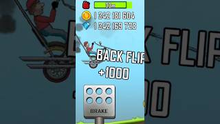 Hill climb racing games 🎮 back flip video shorts trending vairalvideo [upl. by Fransen288]