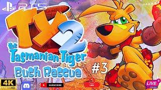 Ty Tasmanian Tiger 2 Bush Rescue3 Live 4K On PS5 [upl. by Niliak]