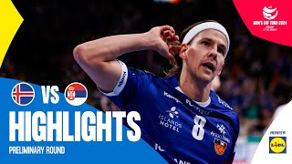 Iceland snatch a last minute draw  Highlights  Mens EHF EURO 2024 [upl. by Alvis]