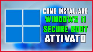 Come installare Windows 11 senza problemi attivando il secure boot  Windows 11 Update windows11 [upl. by Solnit]