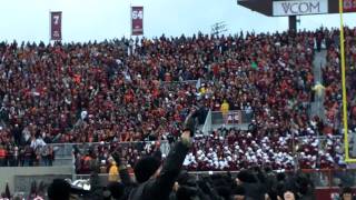 2011 VT vs Clemson EntranceMOV [upl. by Ayatnwahs]