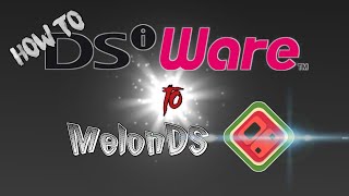 How to Add DSiware Games on MelonDS [upl. by Yhtomit956]