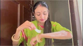 How to do waxing at home😊vlog rajpurohit [upl. by Welton]