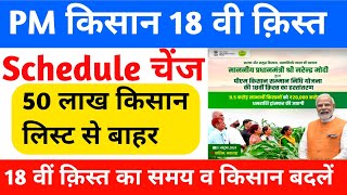 Pm Kisan Yojana 18th Installment Time and Beneficiary List Update। Pm Kisan 18th kist Kab Ayegi [upl. by Athelstan]