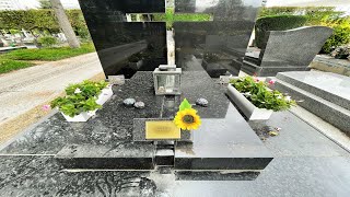 Tombe d’Yves RENIER cimetière nouveau de Neuilly sur Seine Paris [upl. by Marv555]