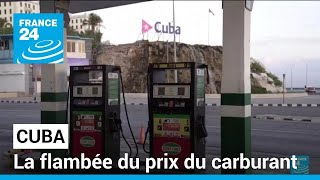 À Cuba la flambée du prix du carburant • FRANCE 24 [upl. by Danice]