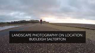 Landscape Photography on Location Budleigh Salterton [upl. by Asiilanna]