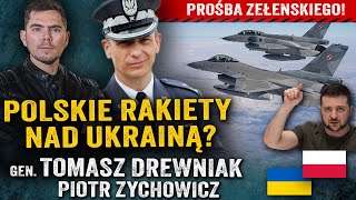 Ukraina chce pomocy Czy Polska będzie strzelać do rosyjskich rakiet — gen Tomasz Drewniak [upl. by Stronski810]