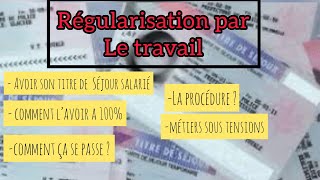 Titre de séjour salarié autorisation de travailDIRECCT amp DRETS avoir son titre de séjour conseils [upl. by Orabelle]