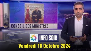 Info soir  Vendredi 18 Octobre 2024 [upl. by Piefer898]