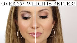 Over 35 What you Need to Know about Matte Vs Dewy Shimmer Textures [upl. by Sutit]