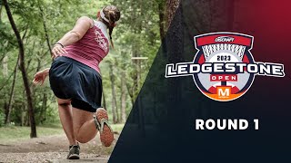 Round 1 FPO  2023 Discraft Ledgestone Open presented by Merrell [upl. by Cowan]