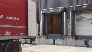 Pentalift Interlocked Loading Dock Safety Equipmentwmv [upl. by Lahcim]