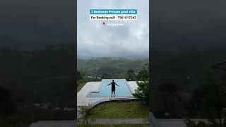 Private pool resort in vagamon Call 7561817242 vagamon poolresortbudget family resorts cottage [upl. by Xavler844]