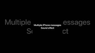 Multiple iPhone messages meme sound effect [upl. by Joanna]