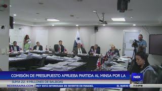 Comisión de presupuesto aprueba partida al MINSA por 224 millones de balboas [upl. by Ssecnirp746]