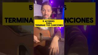 Acordes para terminar tus canciones mas elegante cursosdeguotarra clasesdeguitarra guitarraonline [upl. by Godrich]