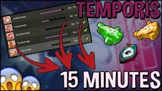 DOFUS TEMPORIS  MONTER SES MÉTIERS DE FM 60 EN 15 MINUTES [upl. by Herv]