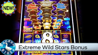 Extreme Wild Stars Slot Machine Bonus [upl. by Yennaiv]