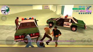 GTA Vice City Android 66 Kills Police Mission Part 23 Wanted Level Play [upl. by Ellenyl]