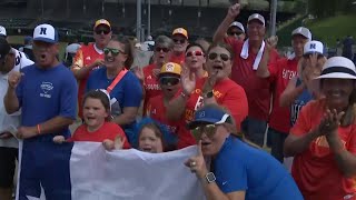 Needville one step closer to LLWS Championship [upl. by Anitnahs]