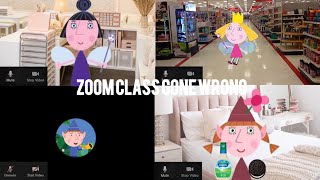 Zoom class gone wrongbenandhollyslittlekingdom funny zoomclass [upl. by Nnaitsirhc]