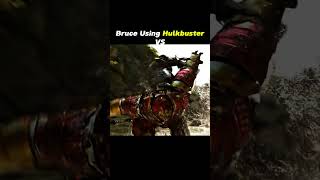 Bruce Using Hulkbuster Vs Tony Stark 😱💀 marvel mcu shorts [upl. by Lennie]