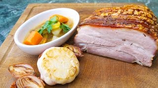 Original bayerischer Schweinsbraten nach Opa Loibl nach Chefkoch Thomas Sixt zubereiten [upl. by Aranaj898]