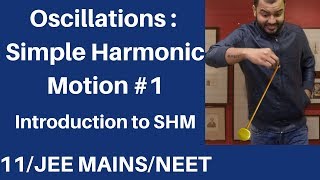 Class 11 chap 14  Oscillations 01  SHM 01  Introduction and Condition for SHM JEE MAINSNEET [upl. by Eignav]