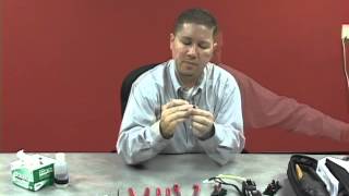 How To Use The Panduit Fiber Optic Termination Kit  Falcon Technologies Inc [upl. by Edecrem542]