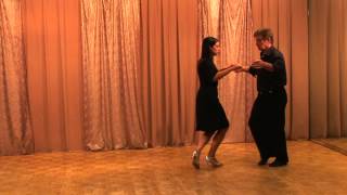 Learn the Argentine Tango Ocho beginner level [upl. by Steffin531]