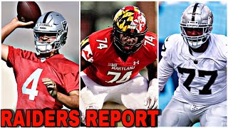 Raiders Rookies Report to Training Camp  3 Key Positional Battles [upl. by Nnod600]