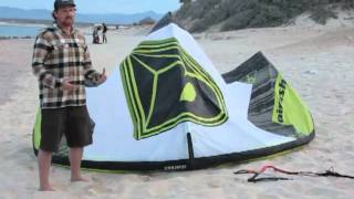 2012 Airush Lithium Kiteboarding Kite Review [upl. by Revorg294]