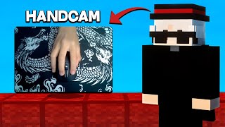 Jogando BEDWARS com HANDCAM Attack Shark X3 [upl. by Ora584]