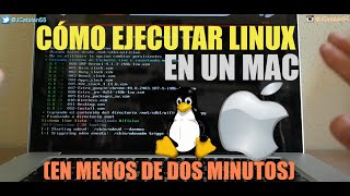 Ejecutar Linux en Mac desde live USB [upl. by Enaed]