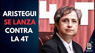 Aristegui crítica a la 4T y ADVIERTE que México va hacia el autoritarismo  Mientras tanto en México [upl. by Ybbil]