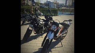 Yamaha MT07 vs KTM SMCR 690 FunRide [upl. by Naam]