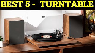 Top 5 Best Turntable of 2024 [upl. by Emiaj]